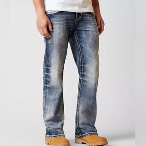 Rock Revival Men’s Rogue Boot Jeans Size 29